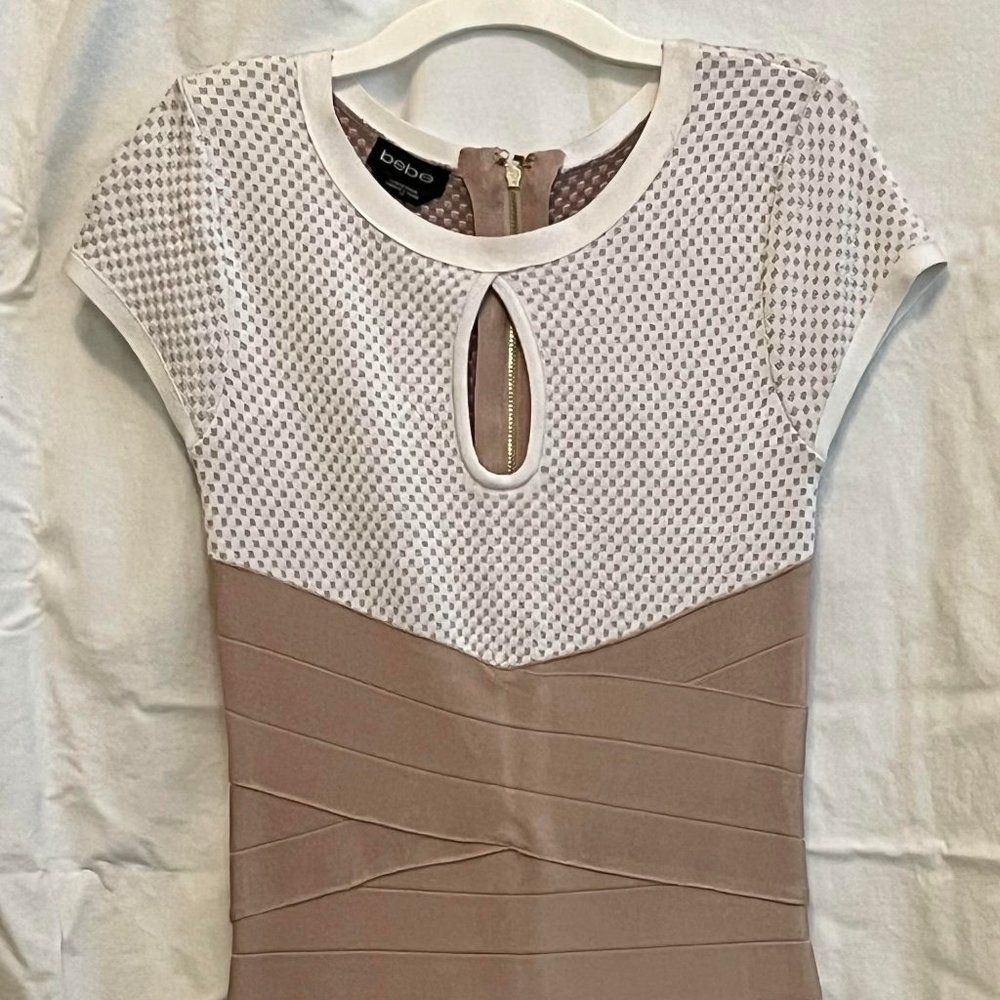 bebe Form fitting dress